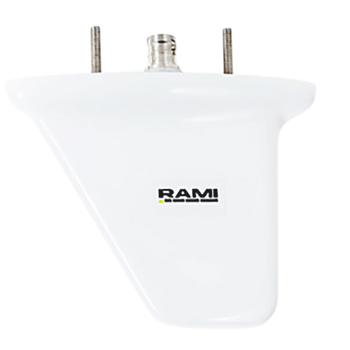 ANTENNA/Blade type, broadband, for use with transponder or DME application, 960-1220 MHz, 50 Ohms, vertical polarization, BNC Female Connector, 2 Hole Mount & a Gloss White Finish.
