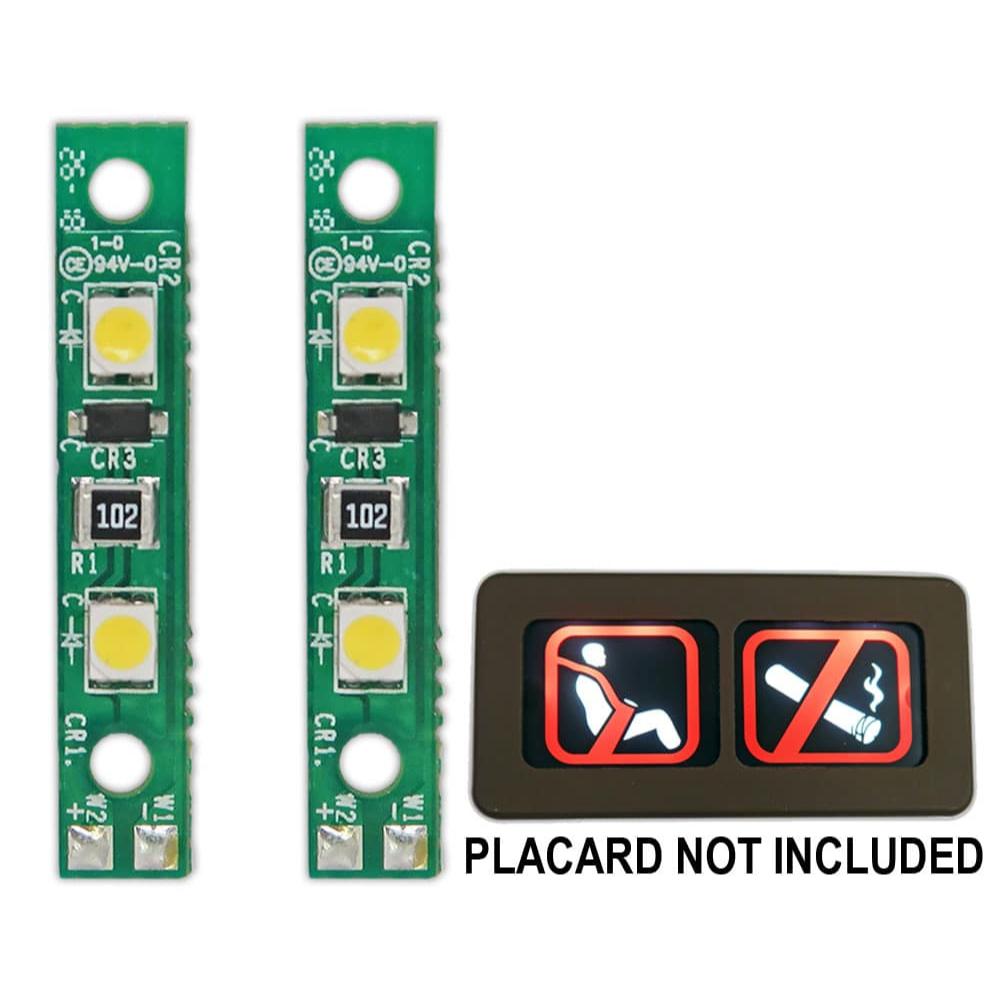 PWI LED No Smoking/Fasten Seat Belt Sign Light 4 PWI LED No Smoking/Fasten Seat Belt Sign Light - Image 3