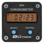 24 m800 digital clock chronometer 2 1 4 mount 28v orange lighting 363329168