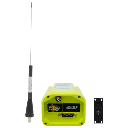 ELT 345 Slim Kit | 15in Whip Antenna, Slim-Line Switch