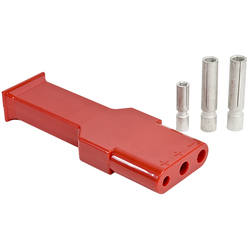 Three Prong Connector | Cessna, Red, PS-28100