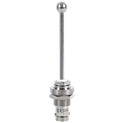 TRANSPONDER STUB ANTENNA/BNC Female Connector, 1030-1090 MHz, 50 Ohms, Airspeed 300 Knots, & a Tin-Nickel Alloy Finish.