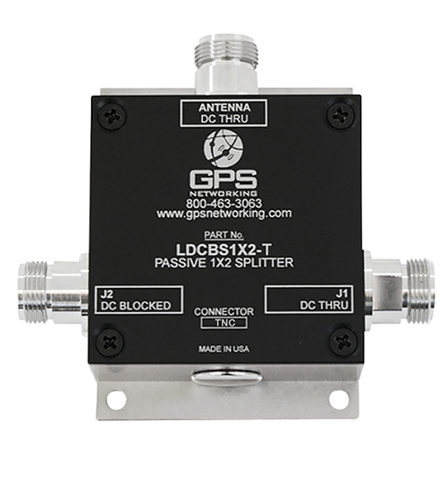 Passive GPS Antenna Splitter | 1 input, 2 output, TNC Connector
