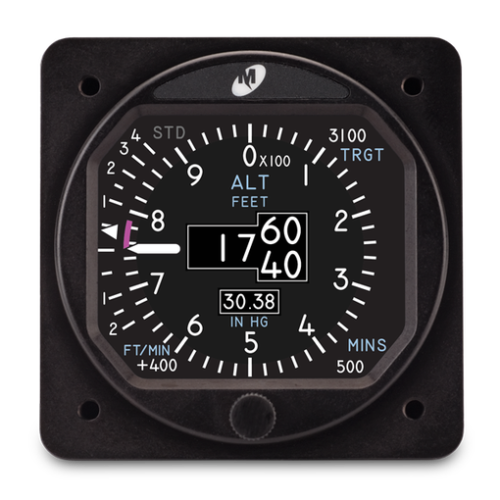 Digital Counter Drum Encoding Altimeter